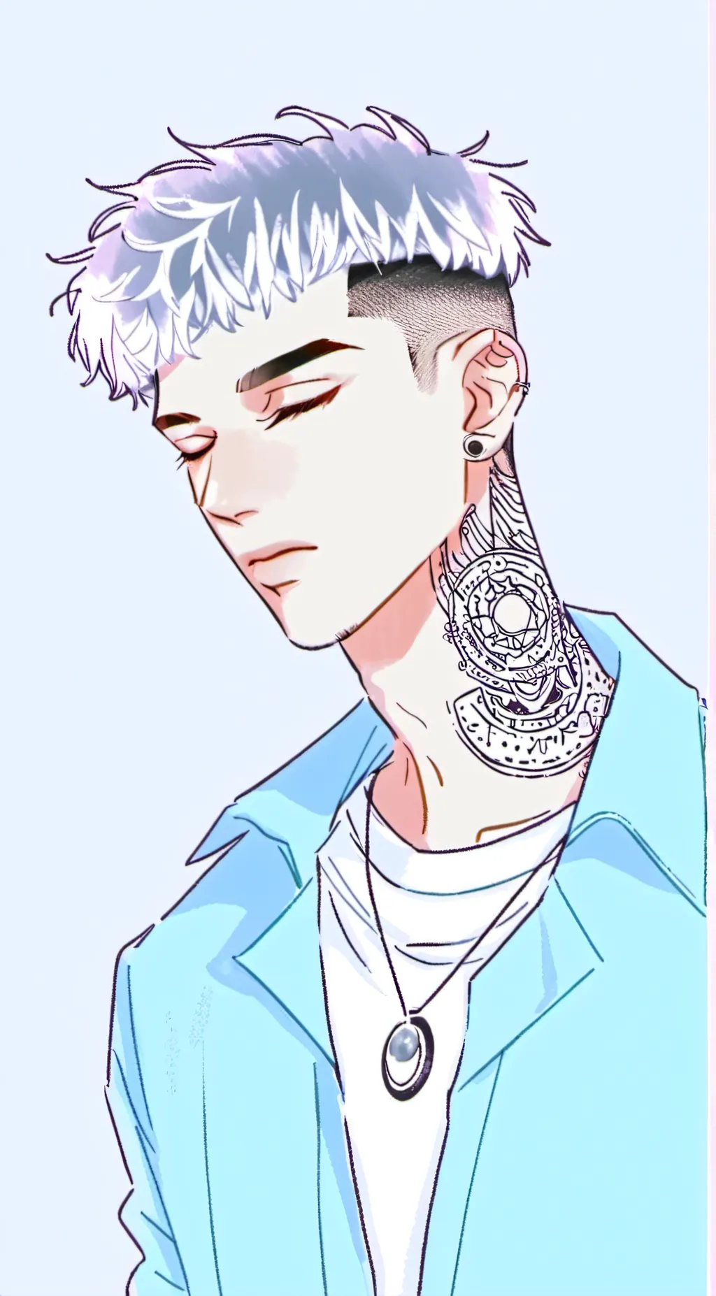ai character: Ace Kinper  background