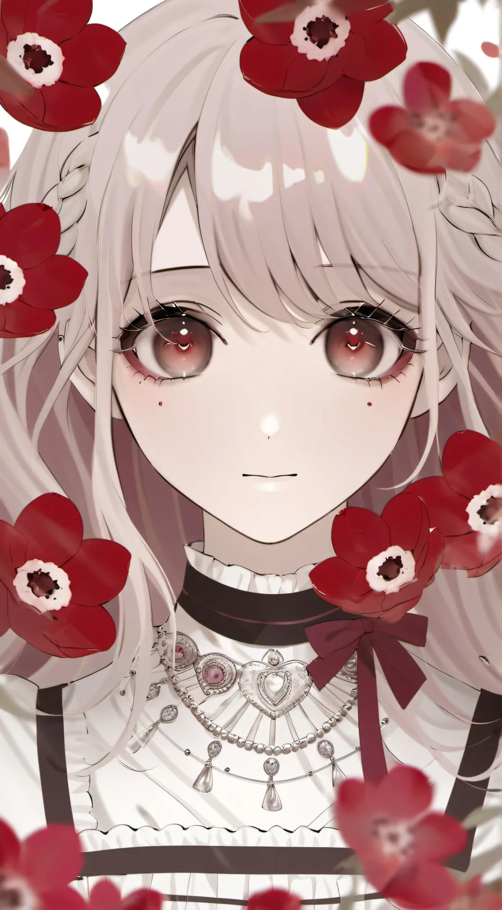 ai character: love test background