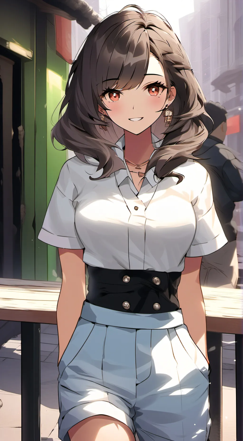 ai character: Miliana  background