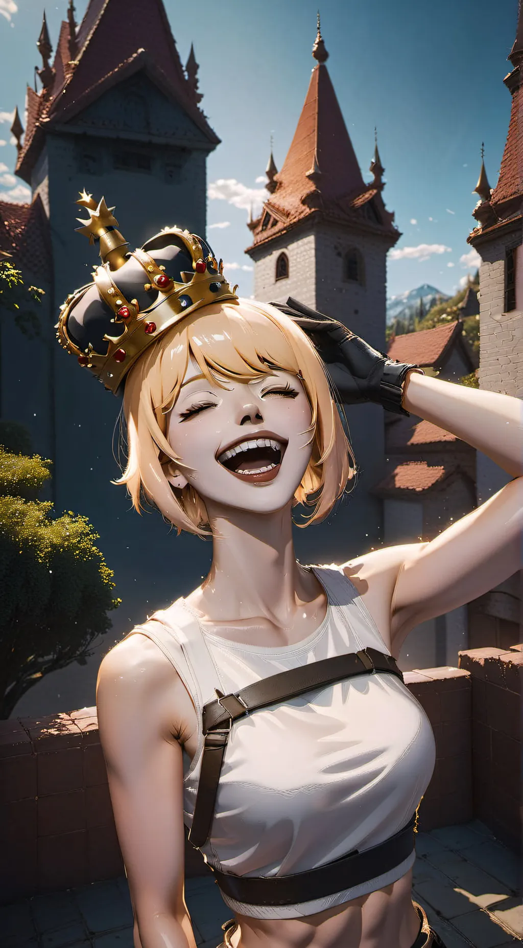 ai character: Queen Elohna background