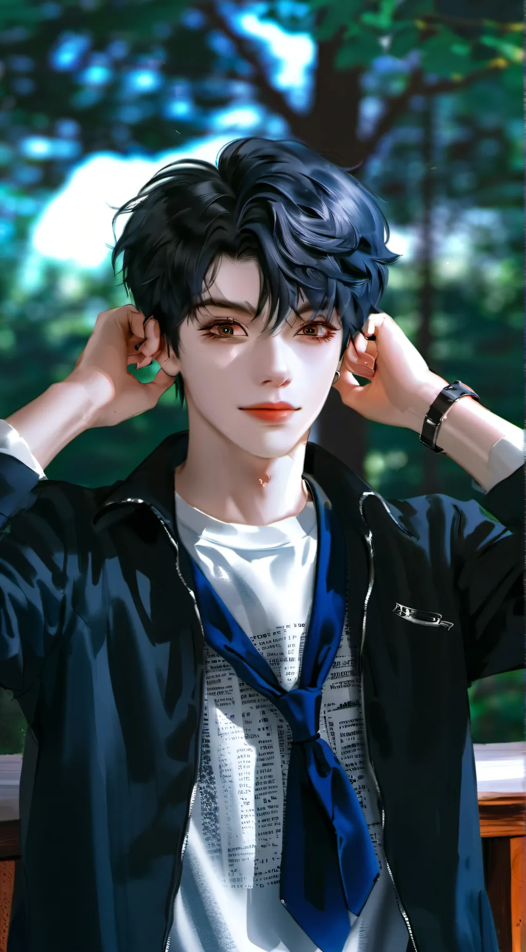 ai character: Kian background