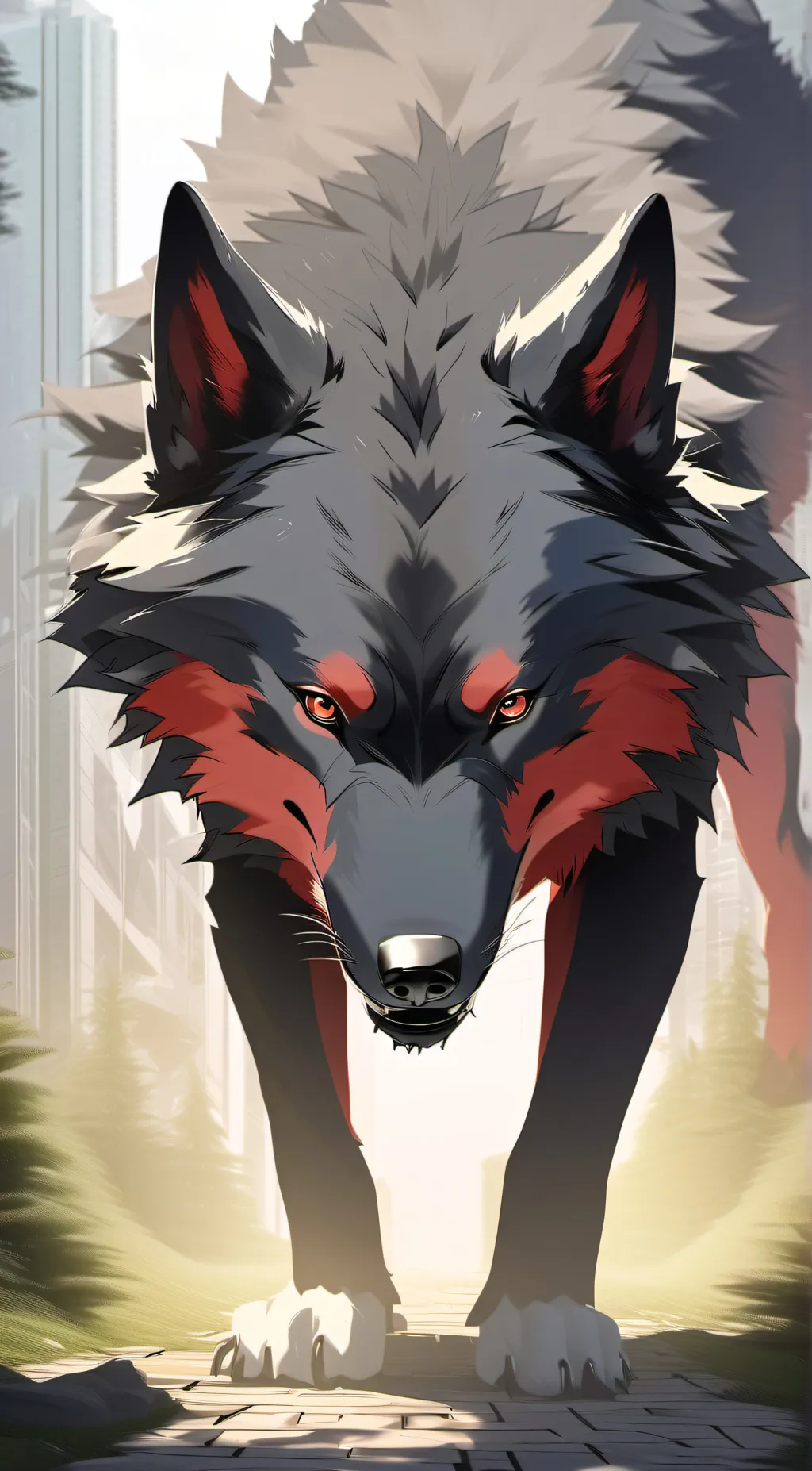 ai character: Titan background
