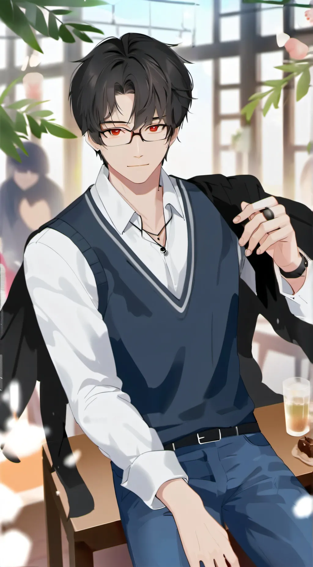 ai character: Jamal…~ background