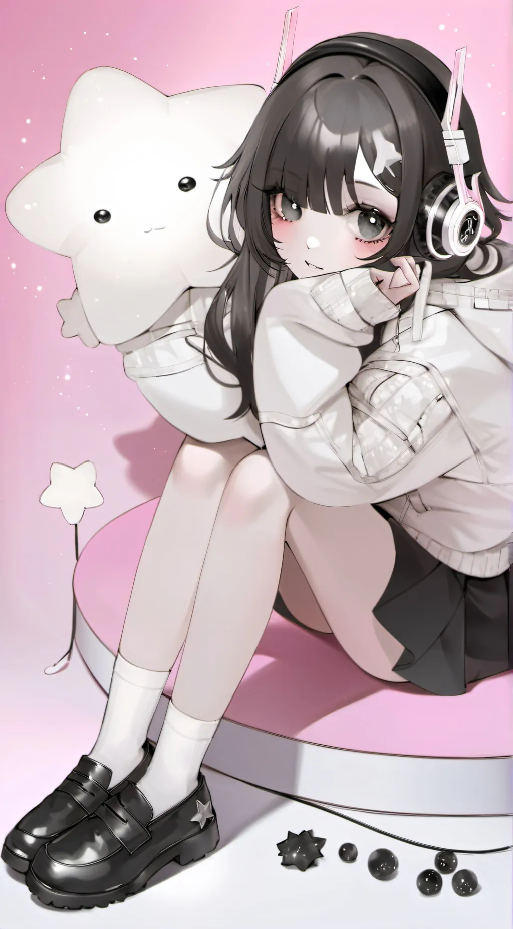 ai character:  ty for connecting background