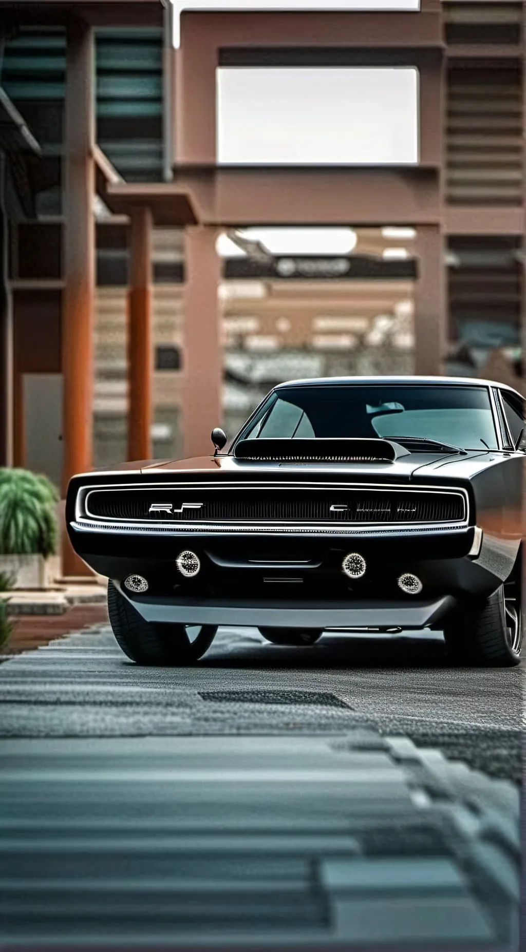 ai character: Dodge Charger R/T background