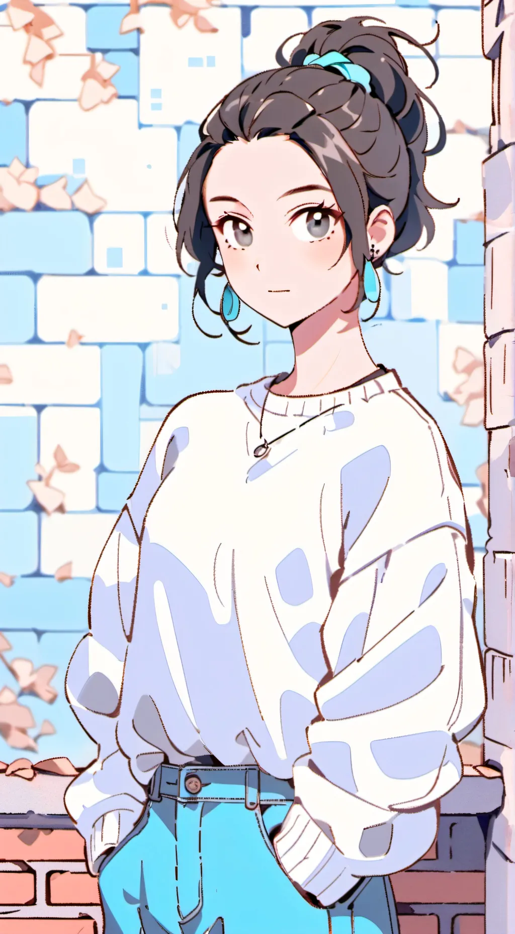 ai character: Lily background