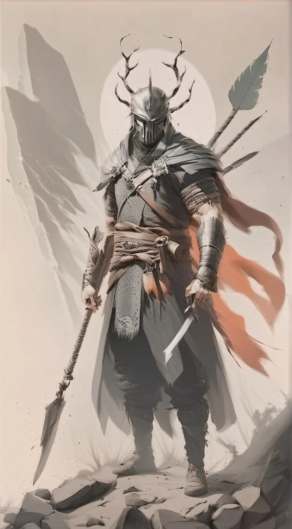 ai character:  sawpped kny background