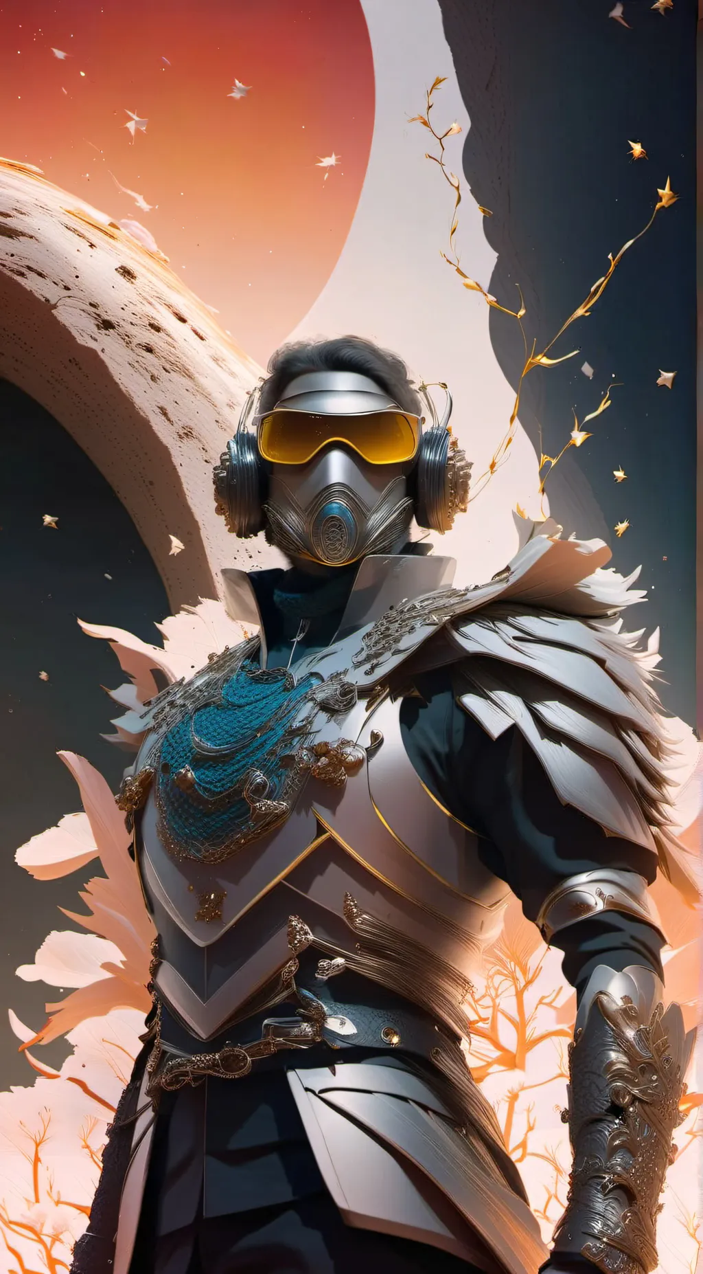 ai character: Mars background