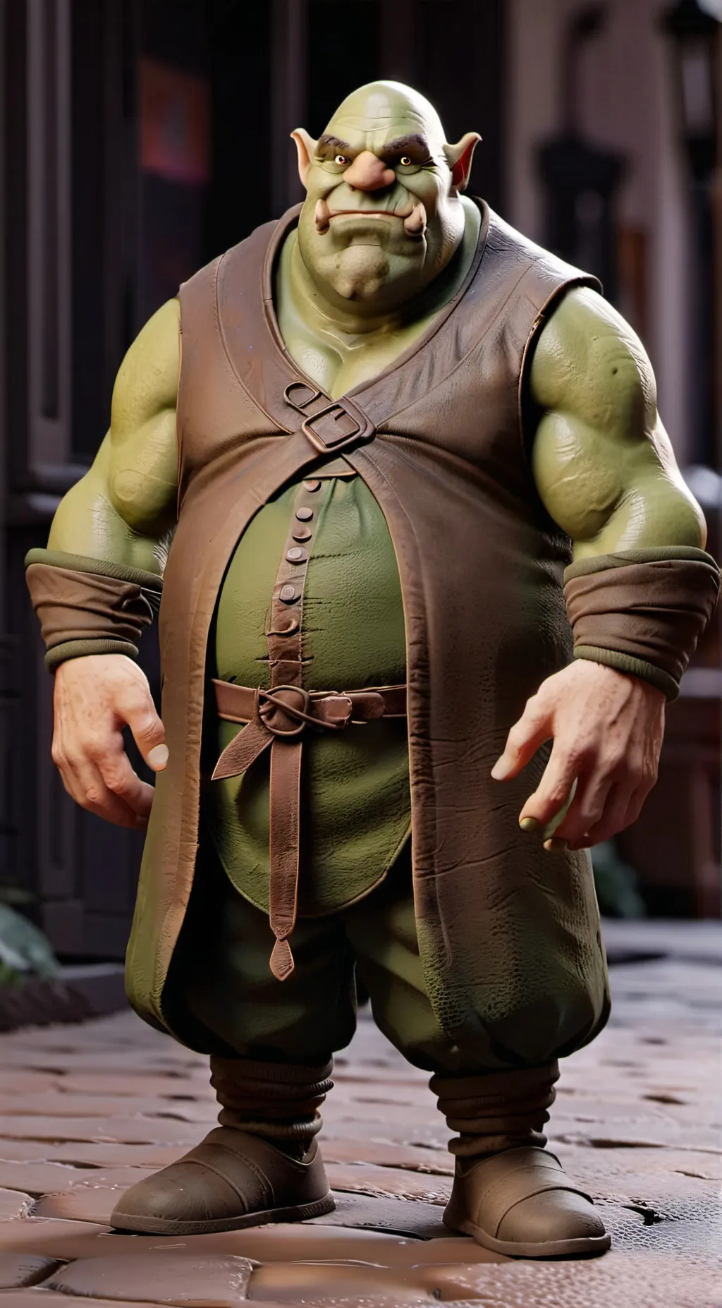 ai character: Shrek ✨✨✨ background