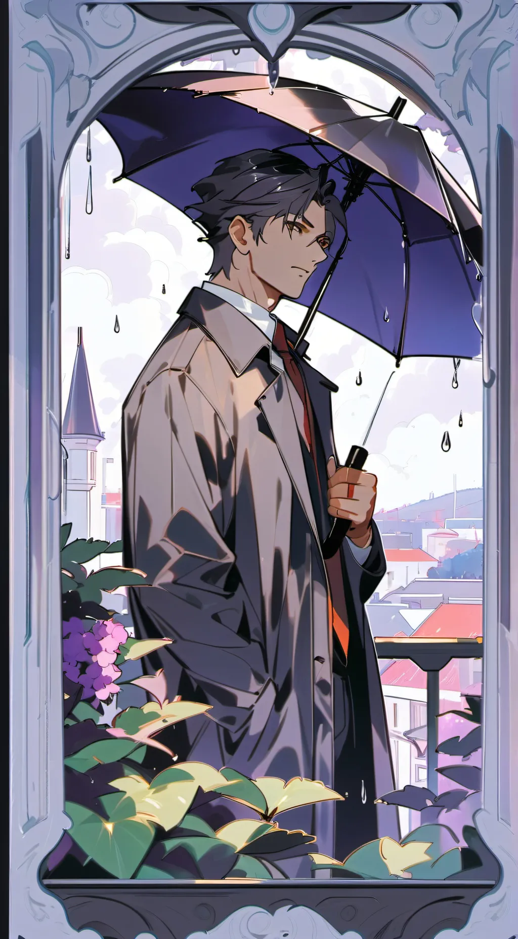 ai character: Victor  background