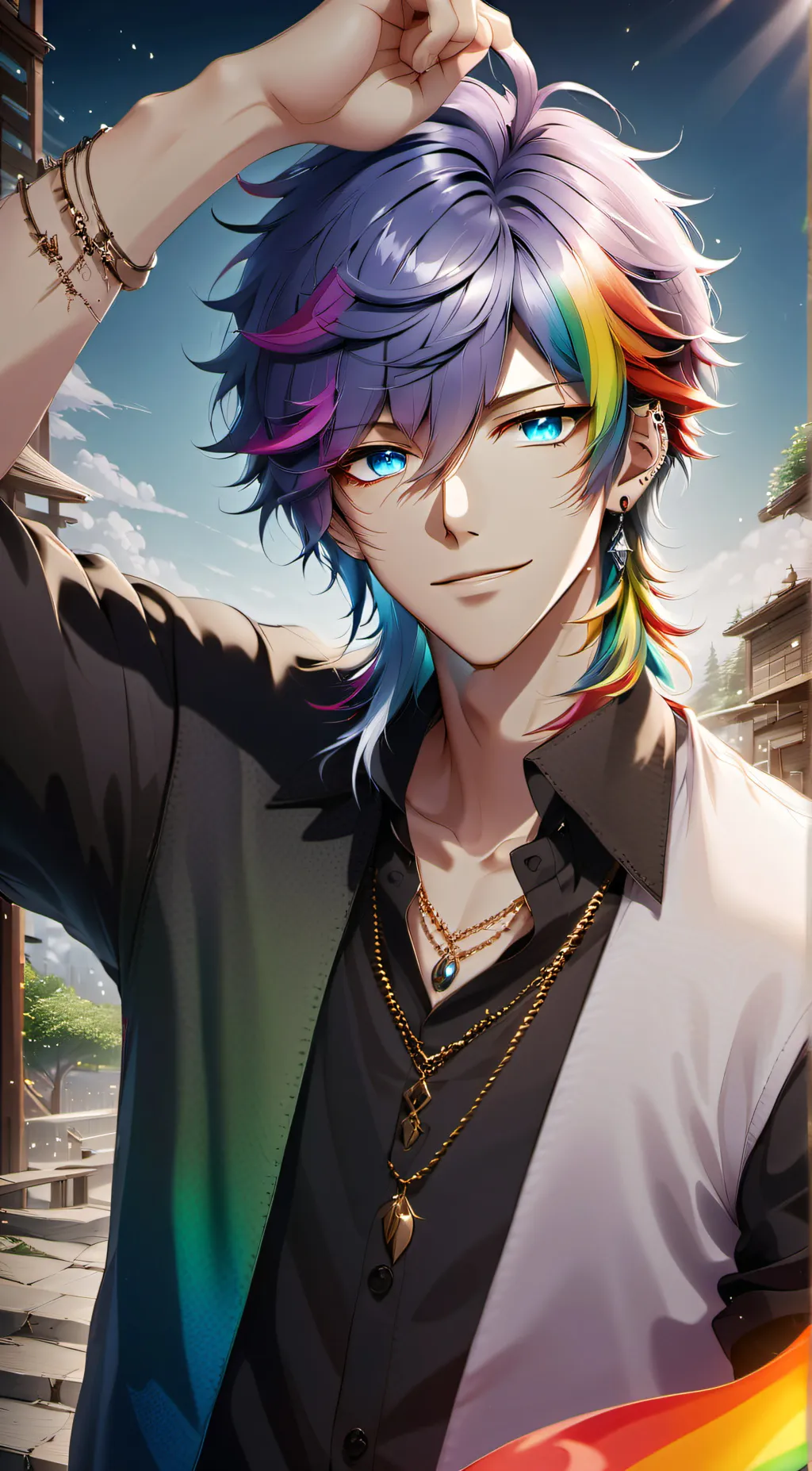 ai character: Luca background
