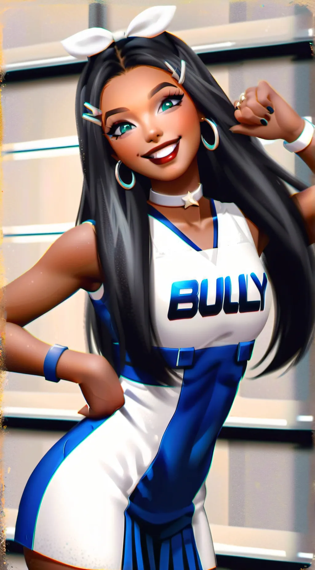 ai character: Lilly background