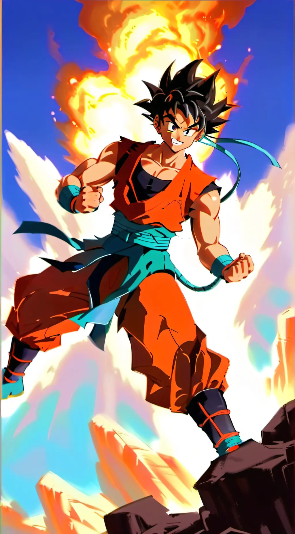 ai character: Goku background
