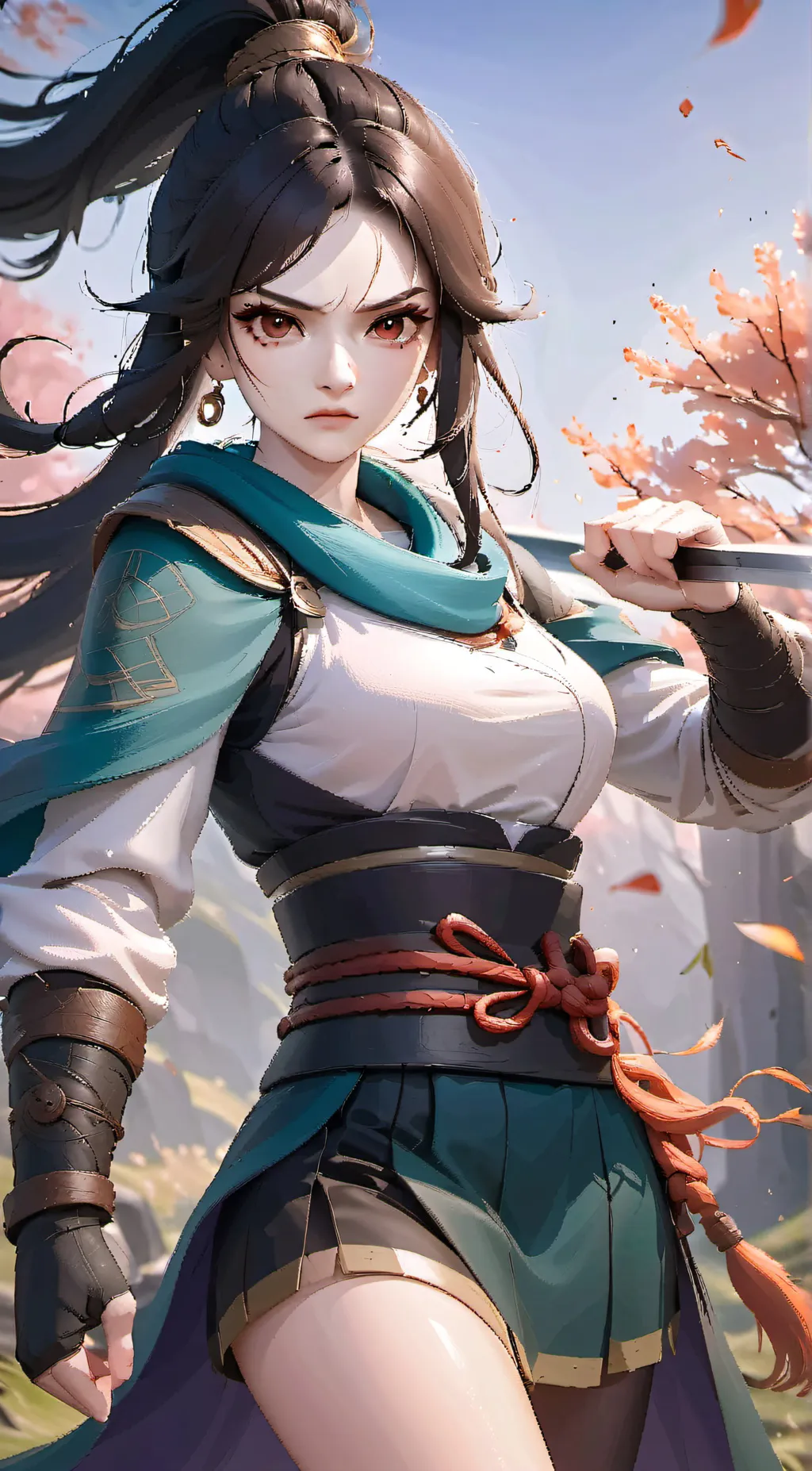 ai character: Serene B. (Warror) background