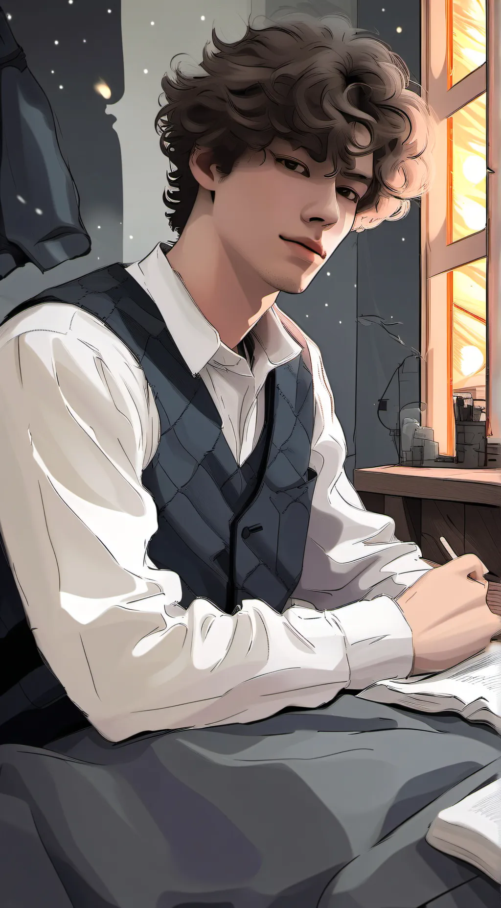 ai character: Zeke background