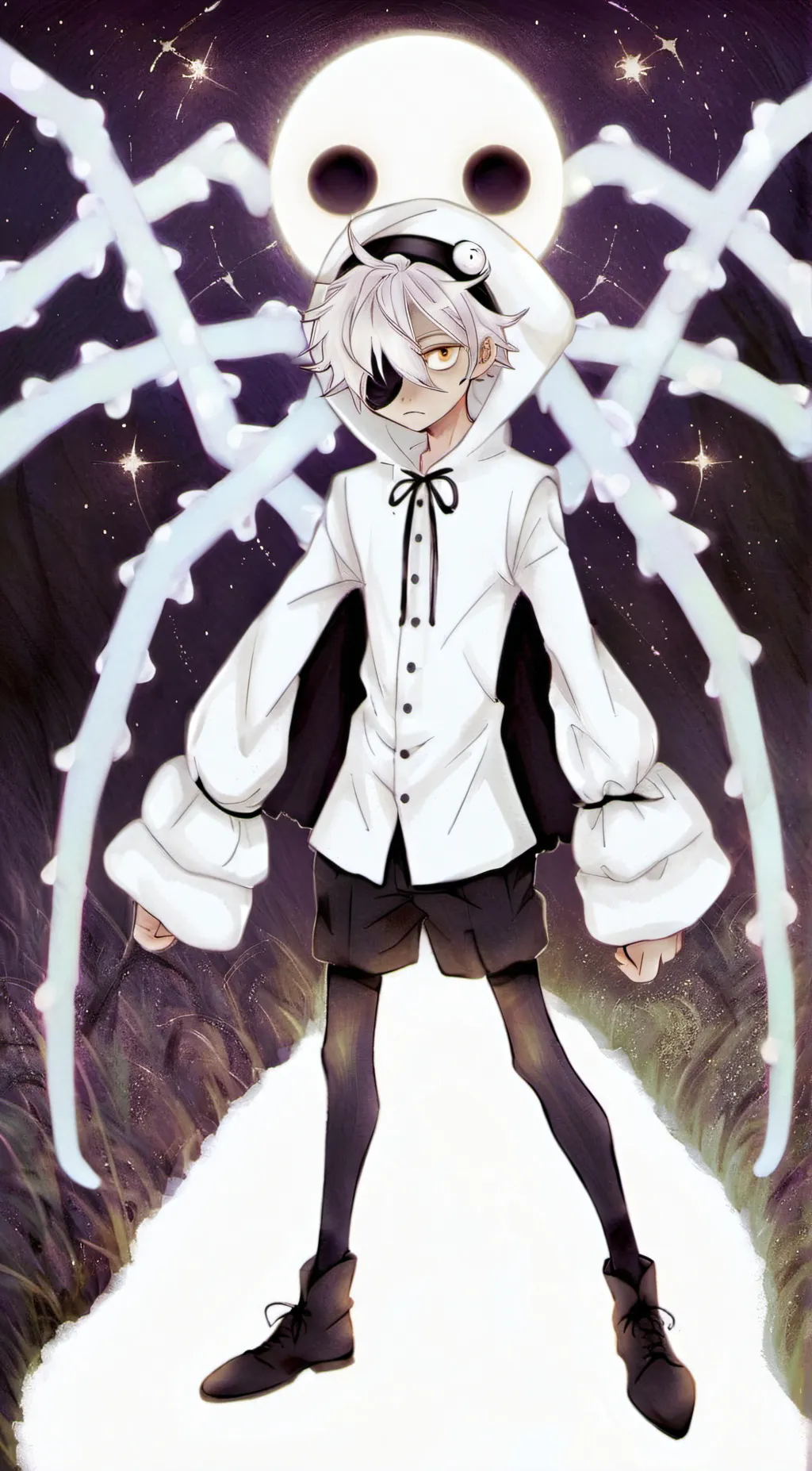 ai character: Hazbin hotel background