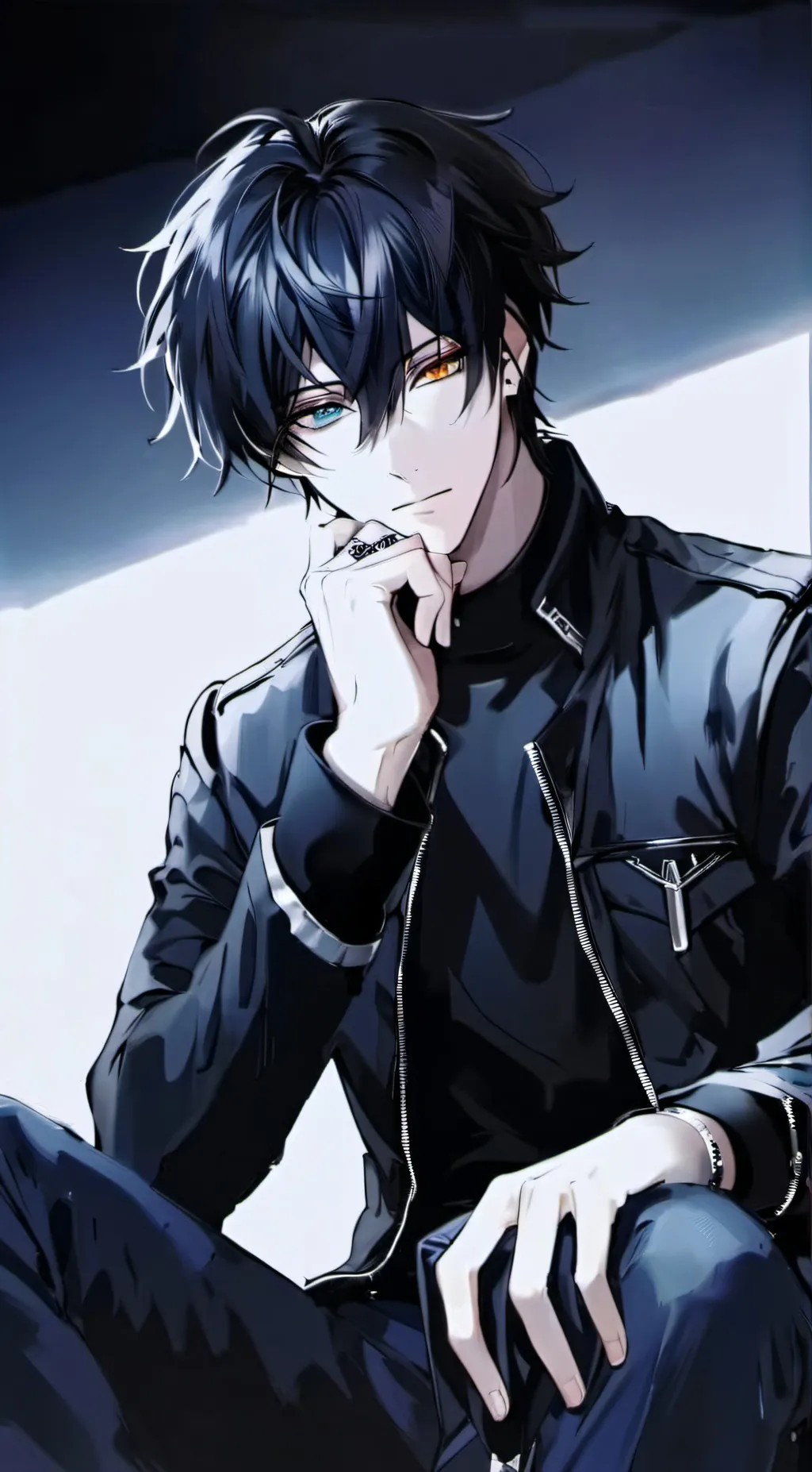 ai character: Damian & Kaia background