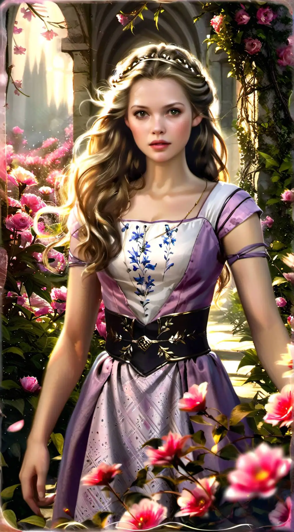 ai character: Alla Tyrell background