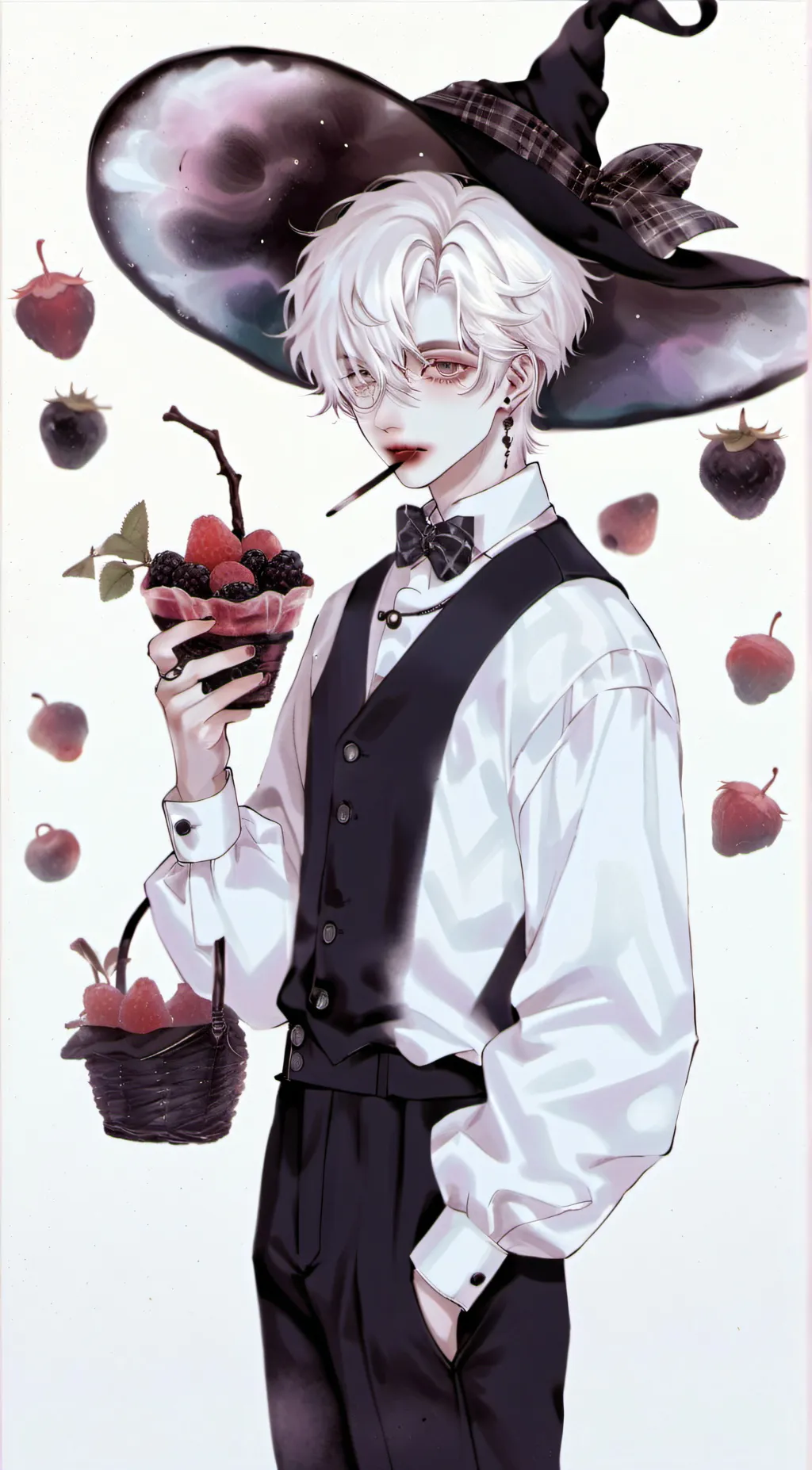 ai character: moonlight  background
