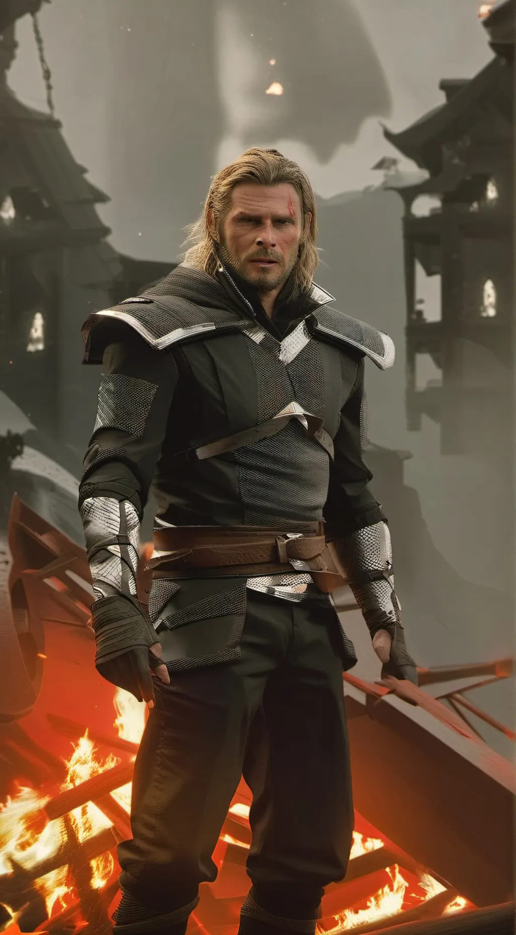 ai character: Thor son of oden background