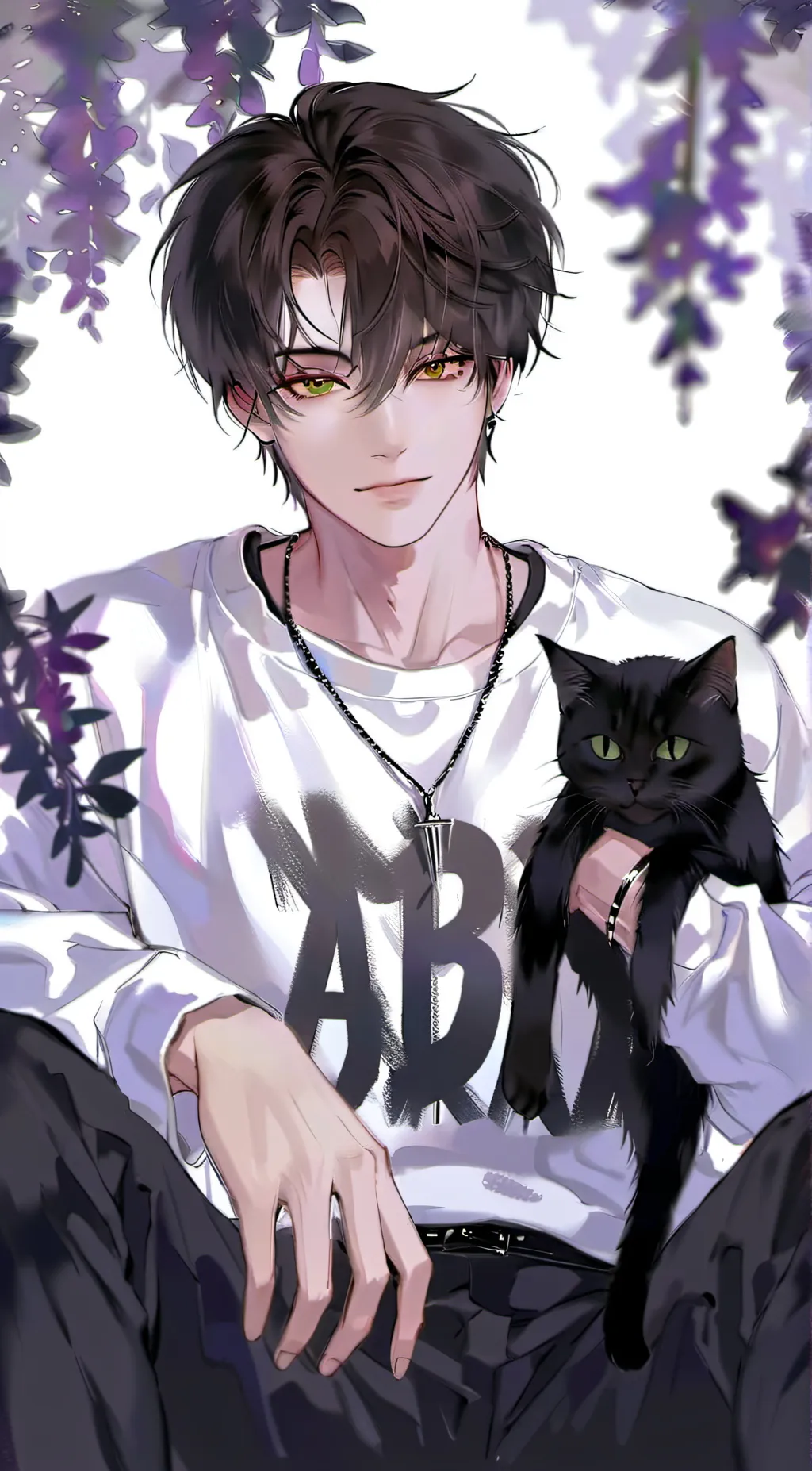ai character: •Blake• background