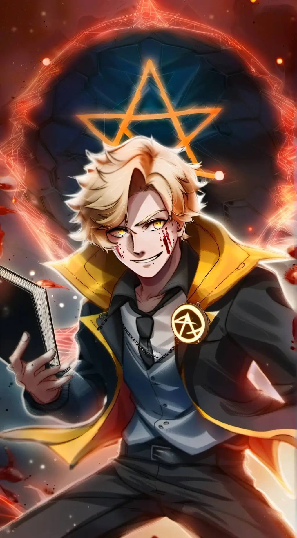 ai character: SCP × Bill Cypher background