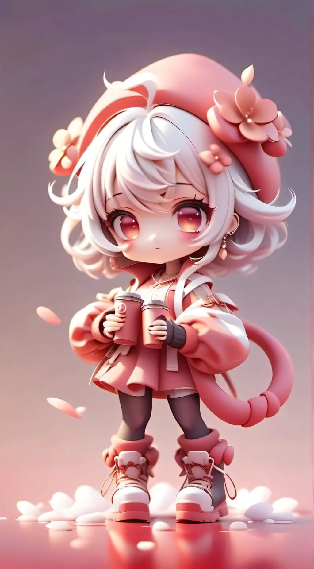 ai character: Pinky  background