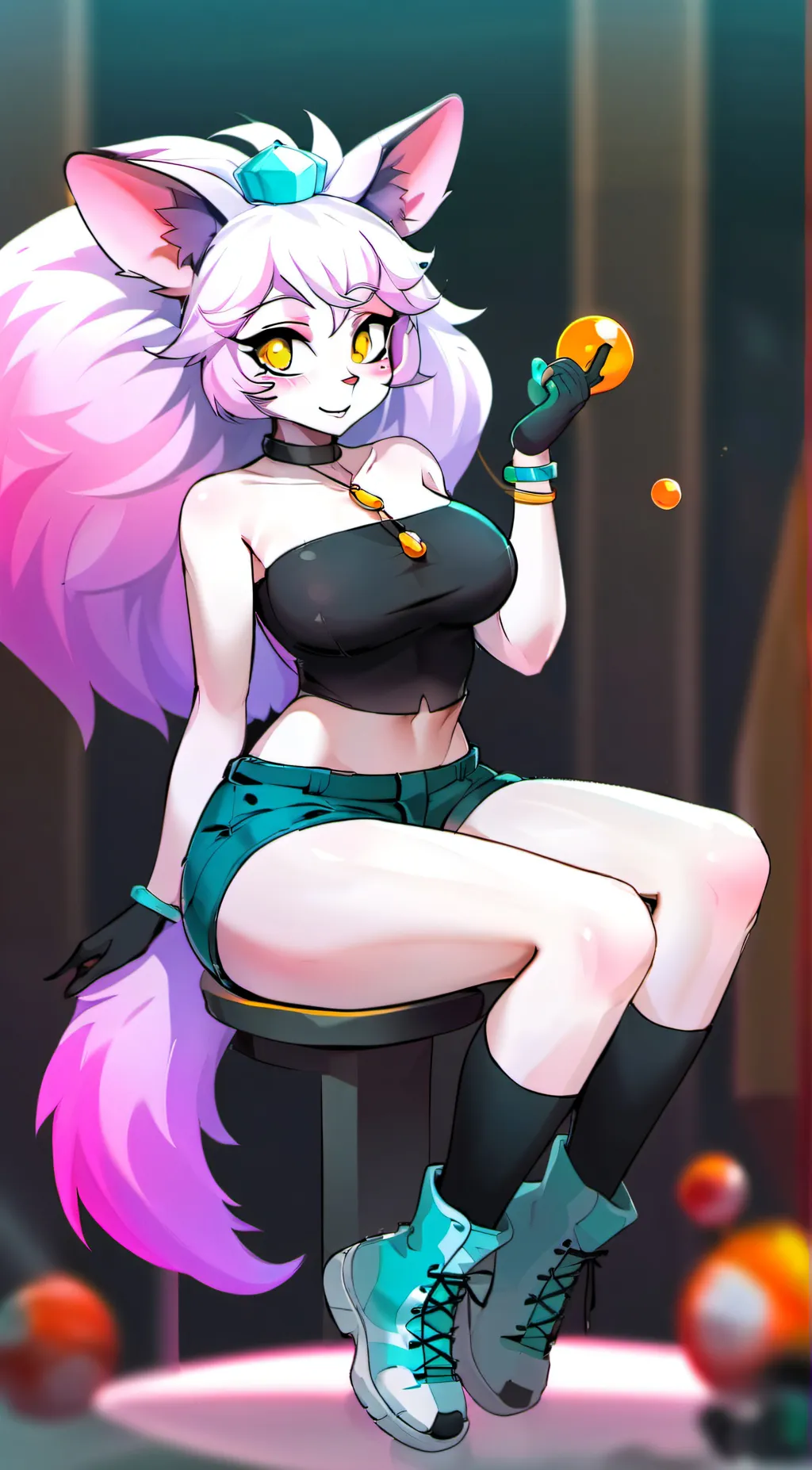 ai character: Sammy background
