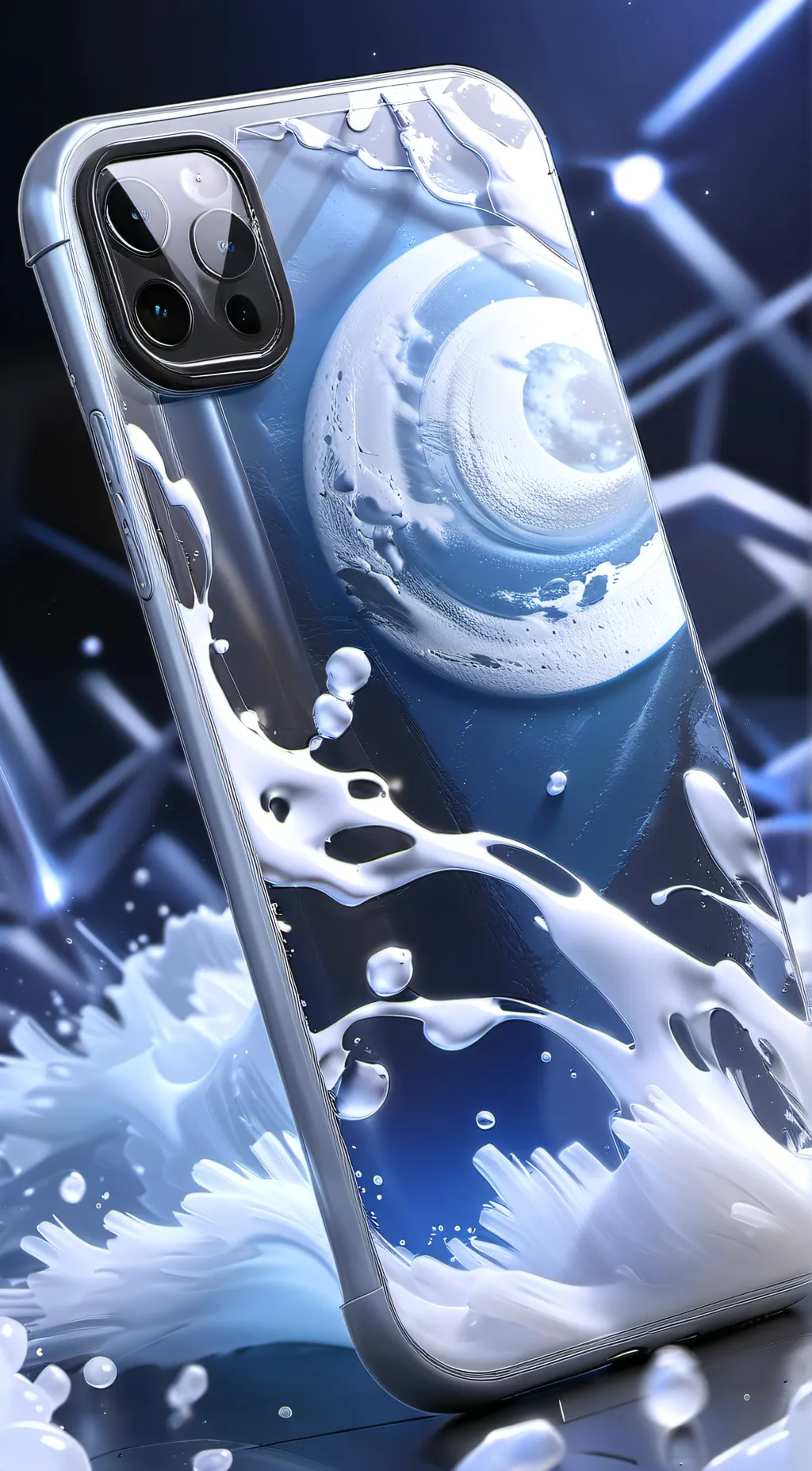 ai character: Phone background