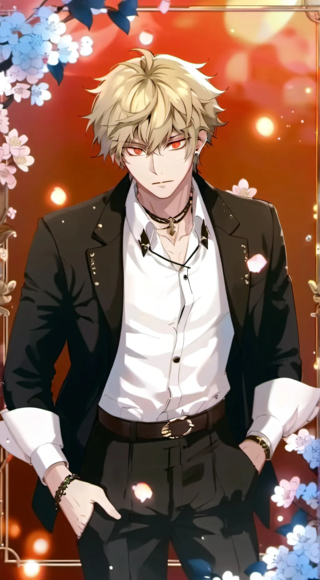 ai character: Bf(mark) background