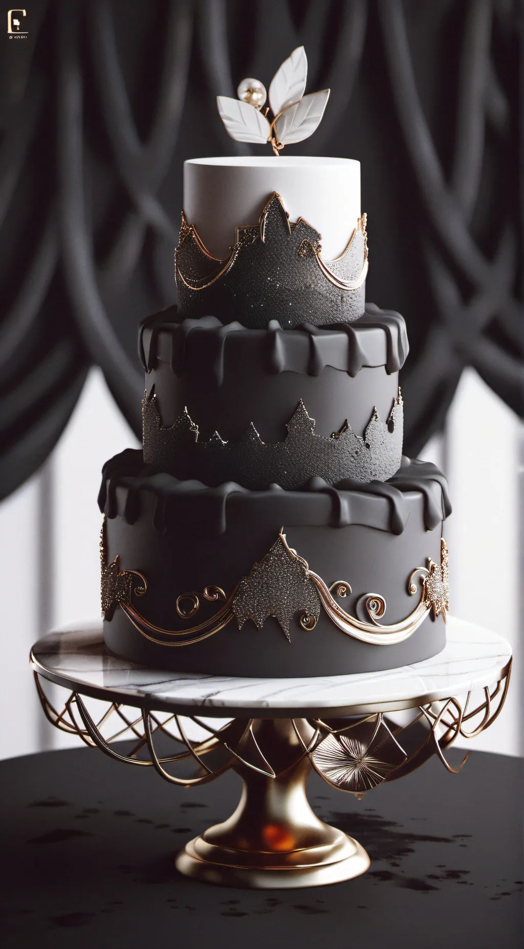 ai character: Cake background