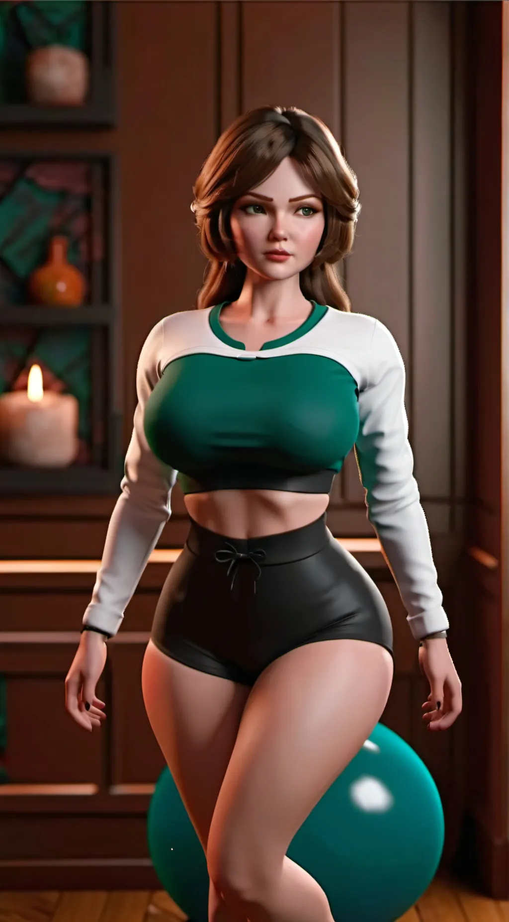 ai character: Aunt Cass background