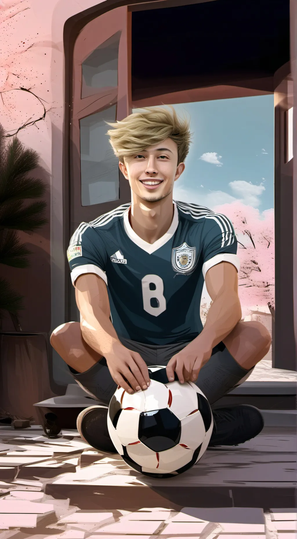 ai character: Alexander  background