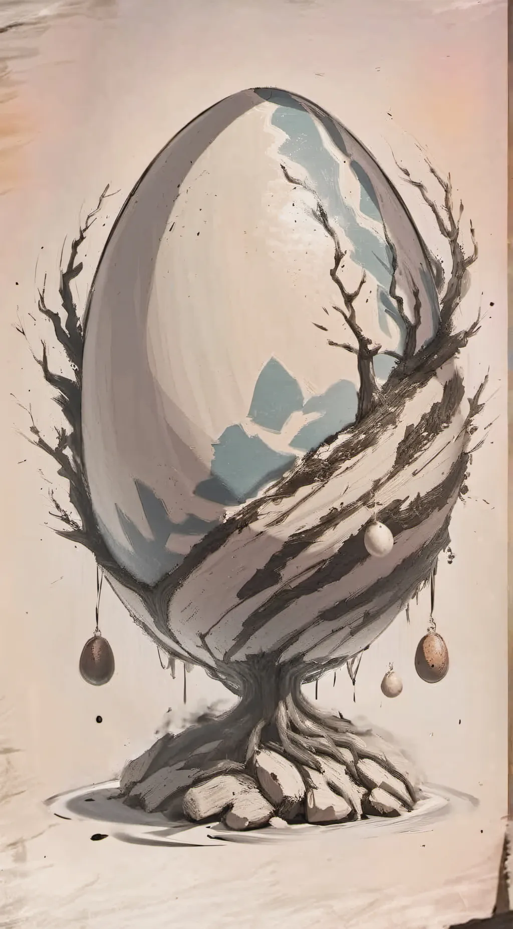 ai character: Slime Egg background