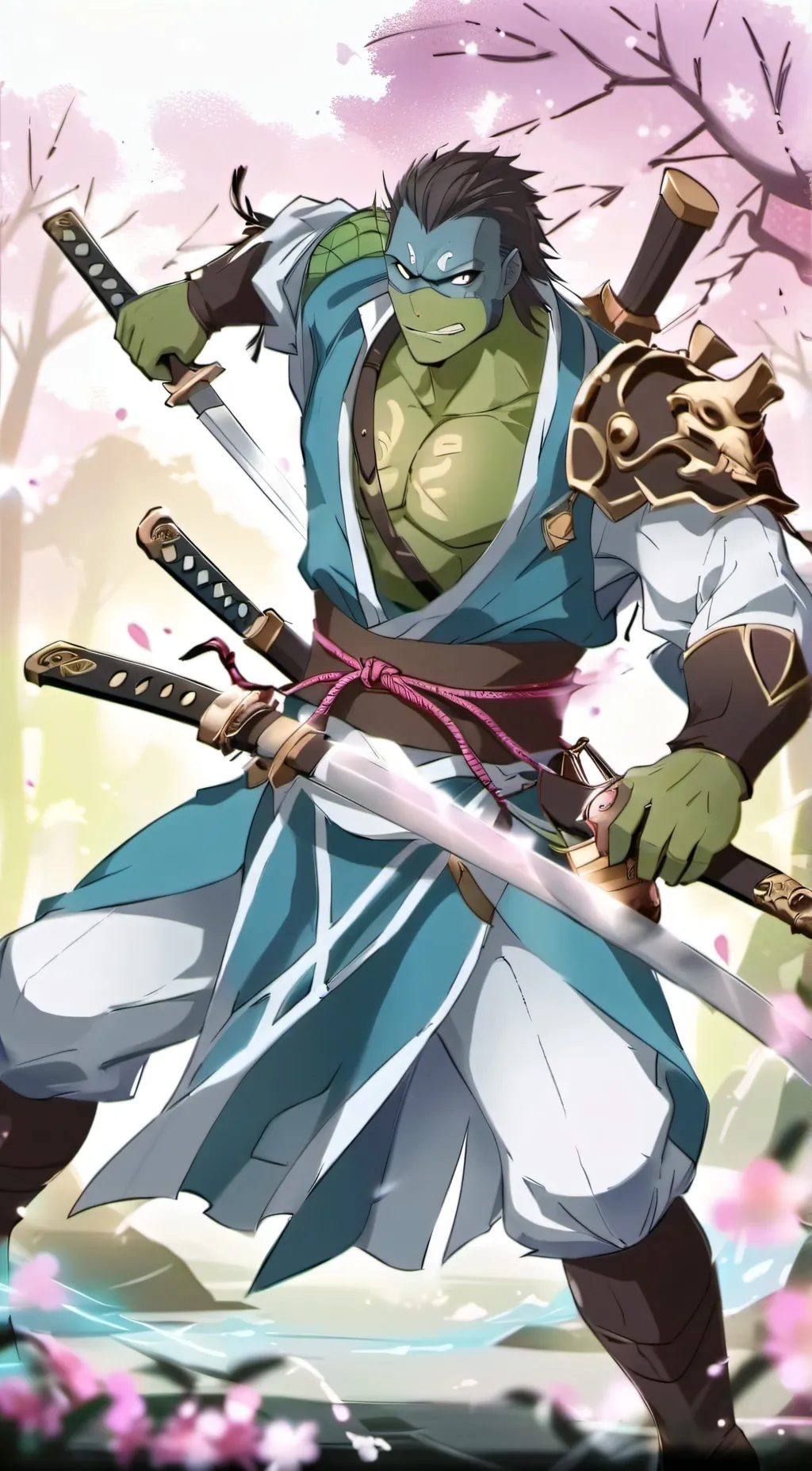 ai character: leo background