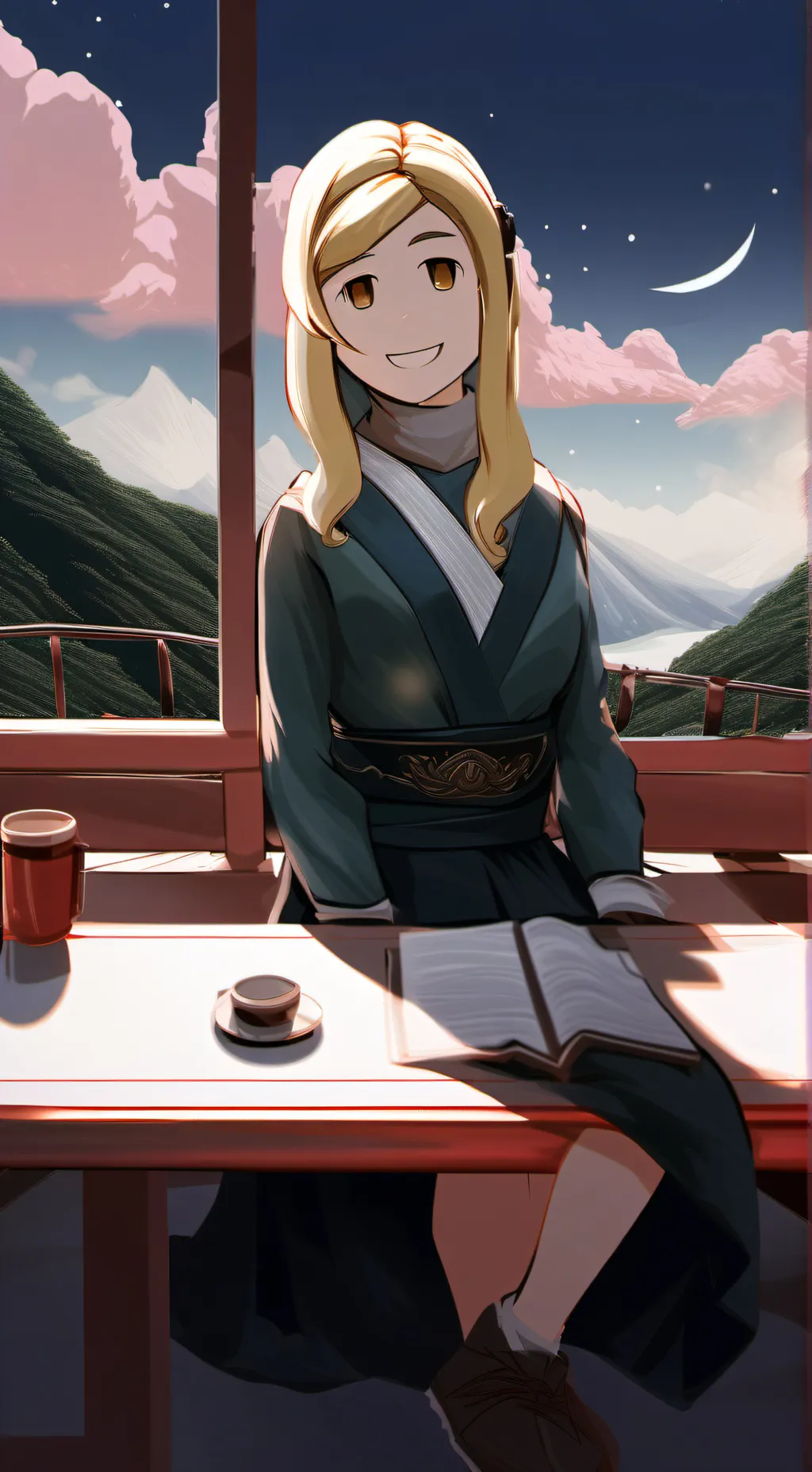 ai character: Caroline background