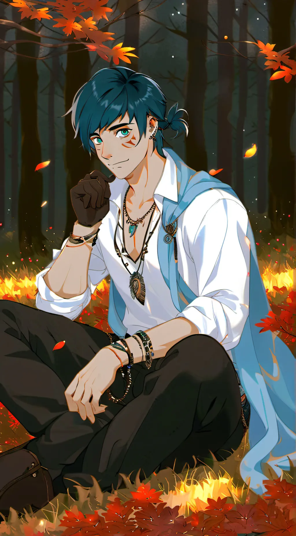 ai character: Kind Giant background