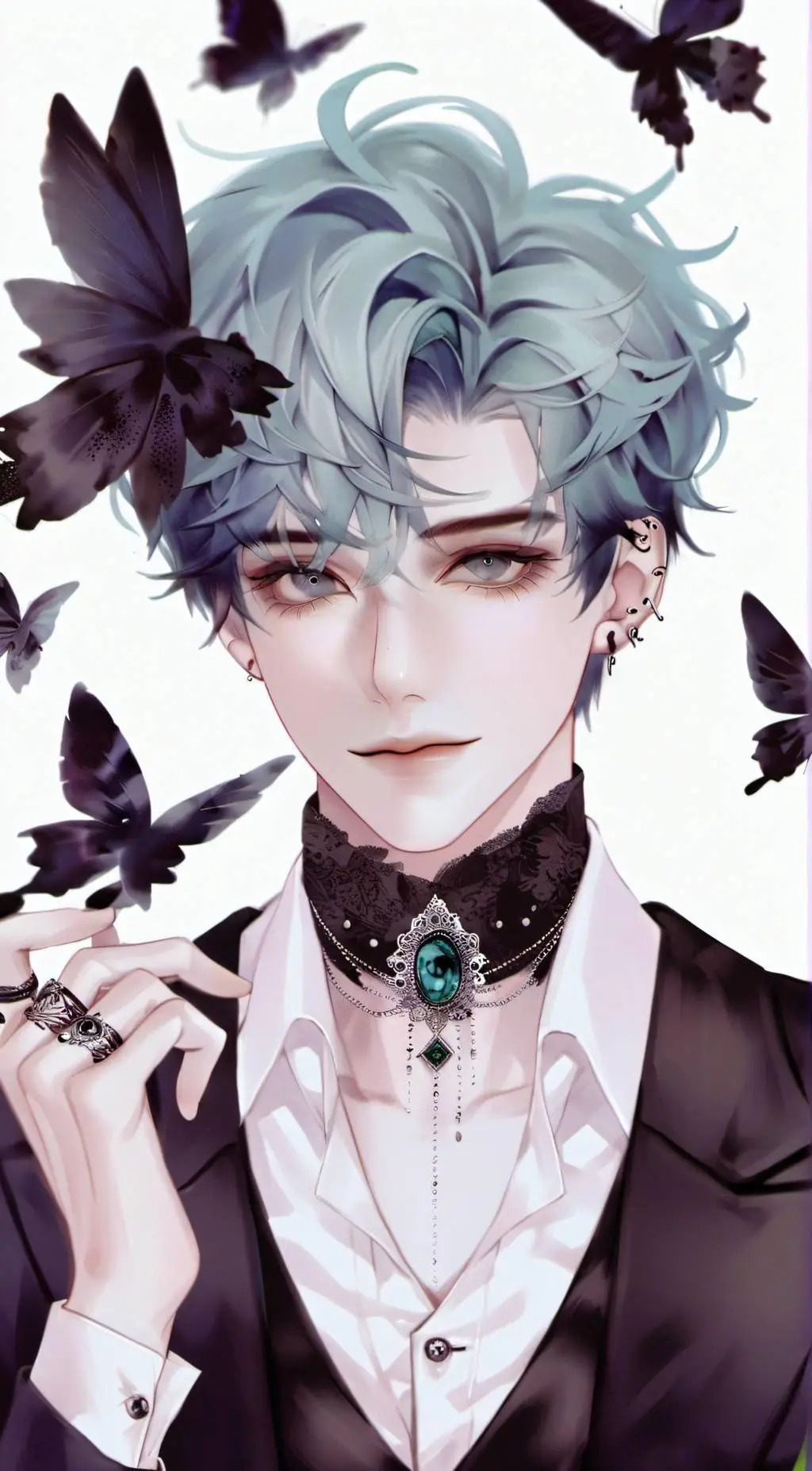 ai character: Ashton  background