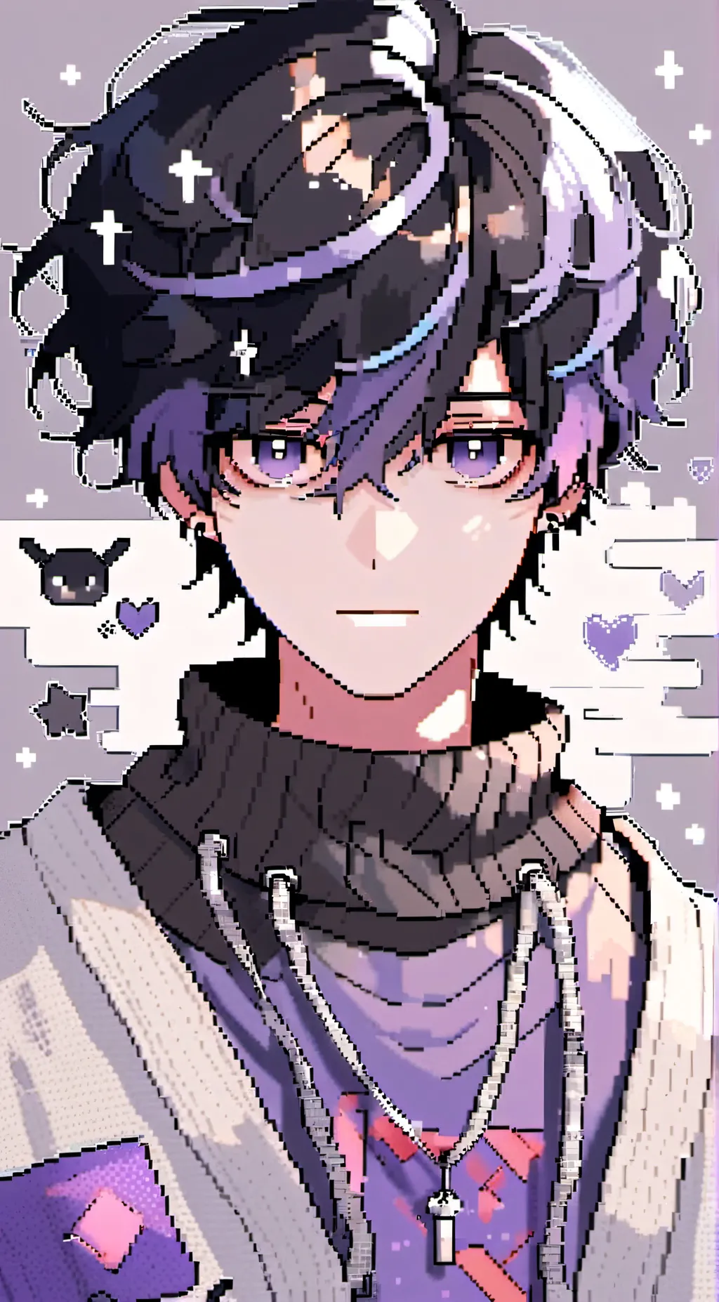 ai character: Sebastian  background