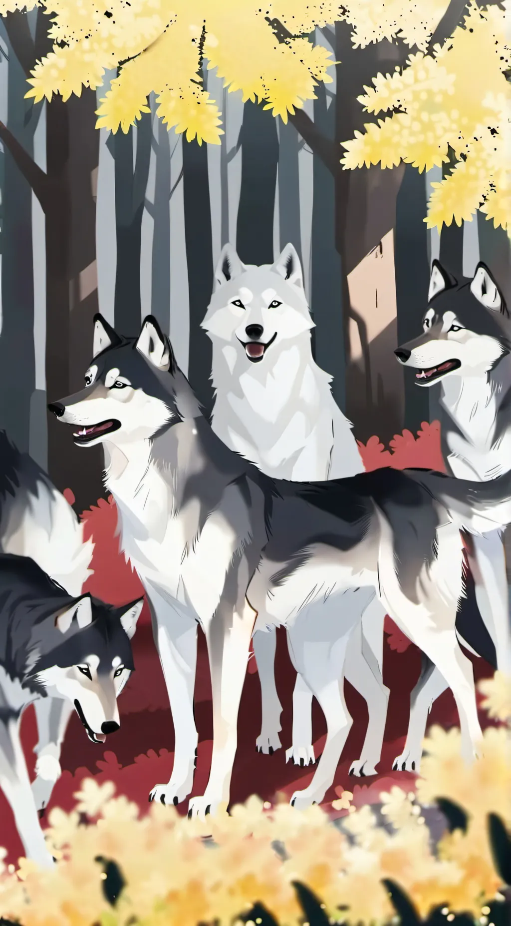 ai character: Sam, Liam and Jack background