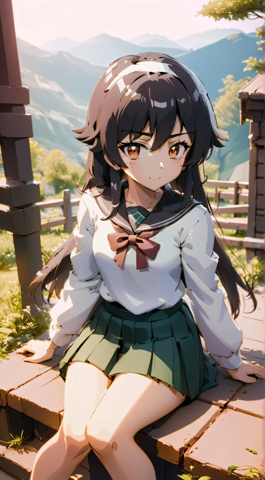 ai character: Mako Reizei background