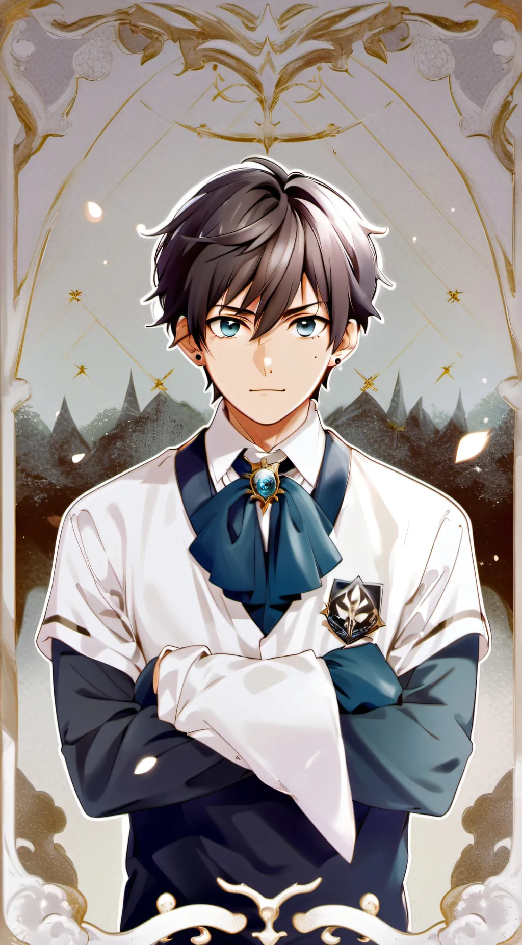 ai character: Evan background