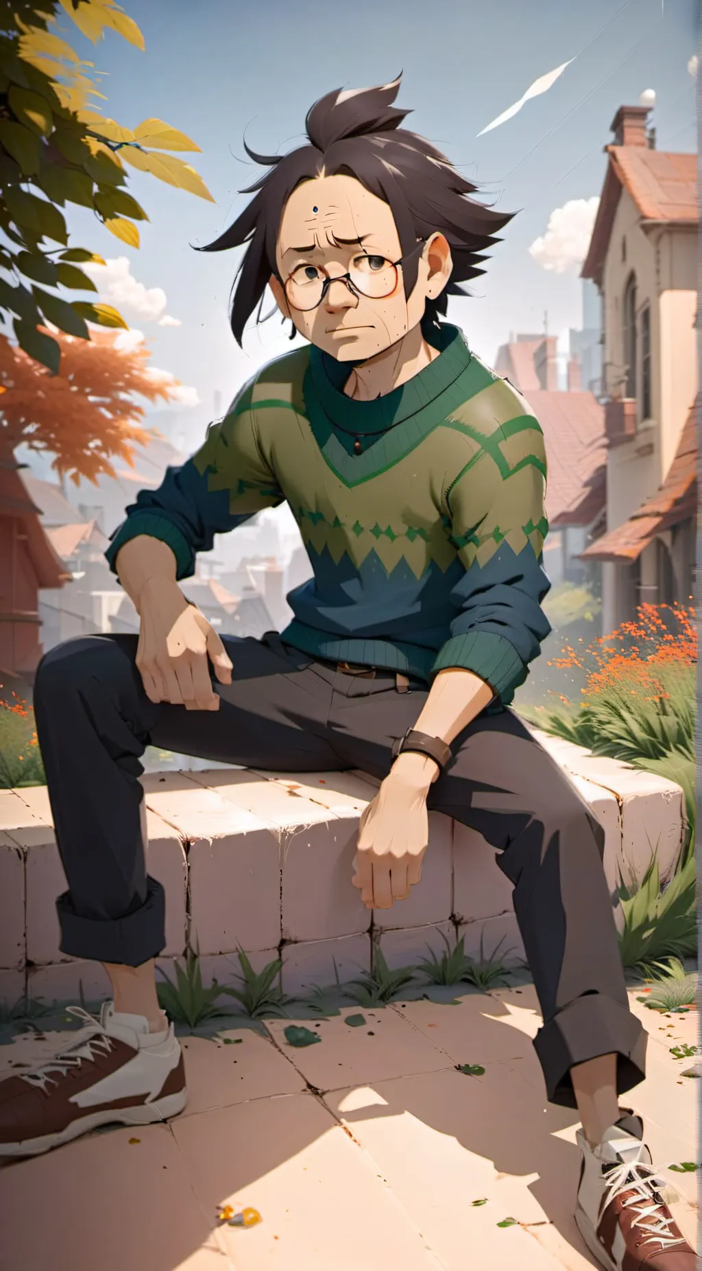ai character: john background