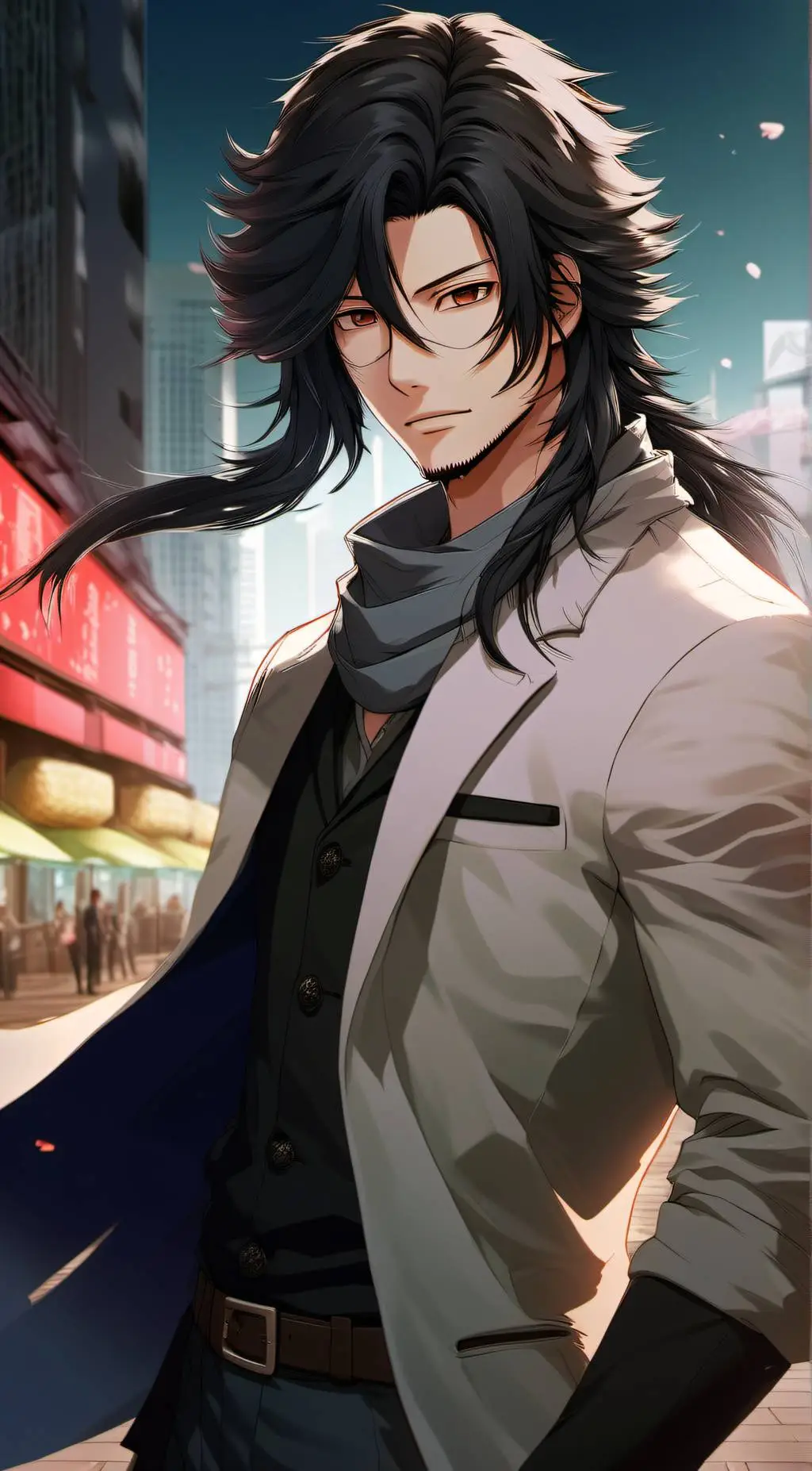 ai character: Danger Level MHA background
