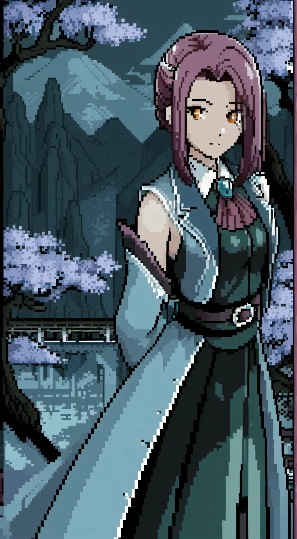ai character: Ryōko Sakaki background