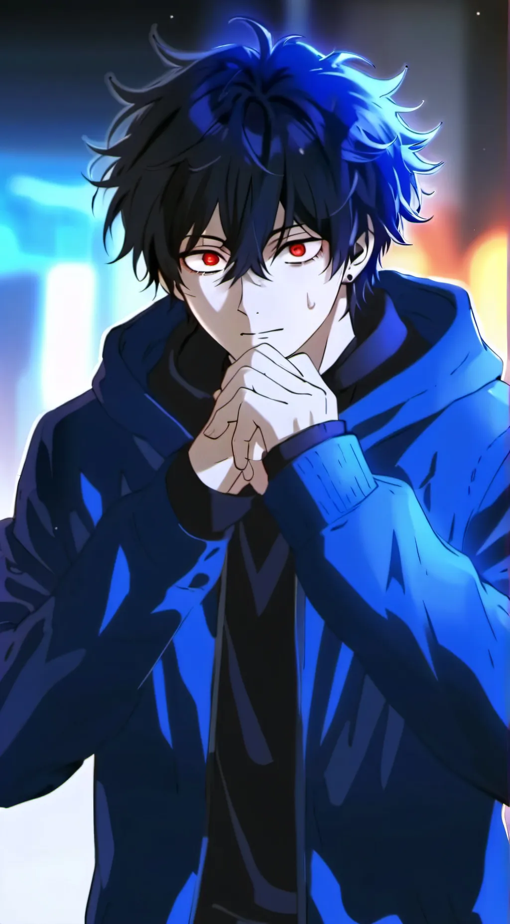 ai character: ♥︎Dabi from mha♥︎ background