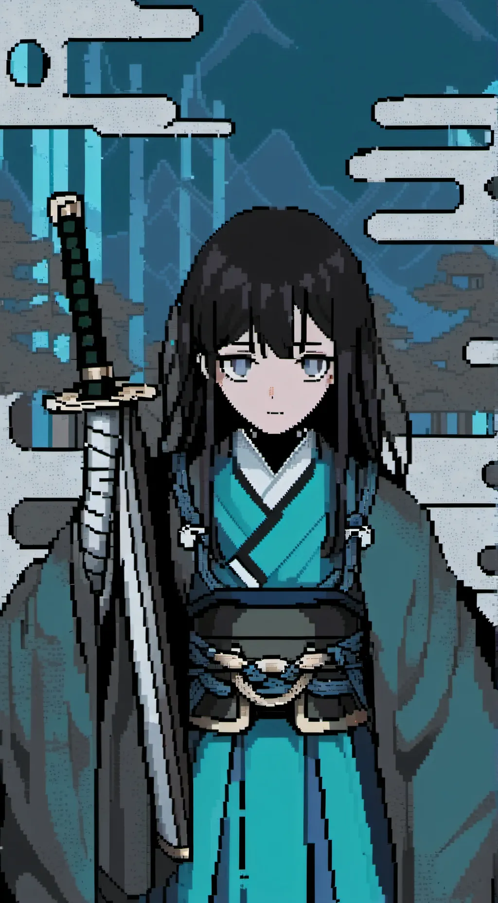 ai character: Muichiro  background