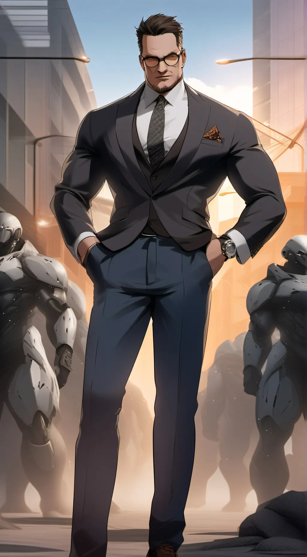 ai character: senetor armstrong background