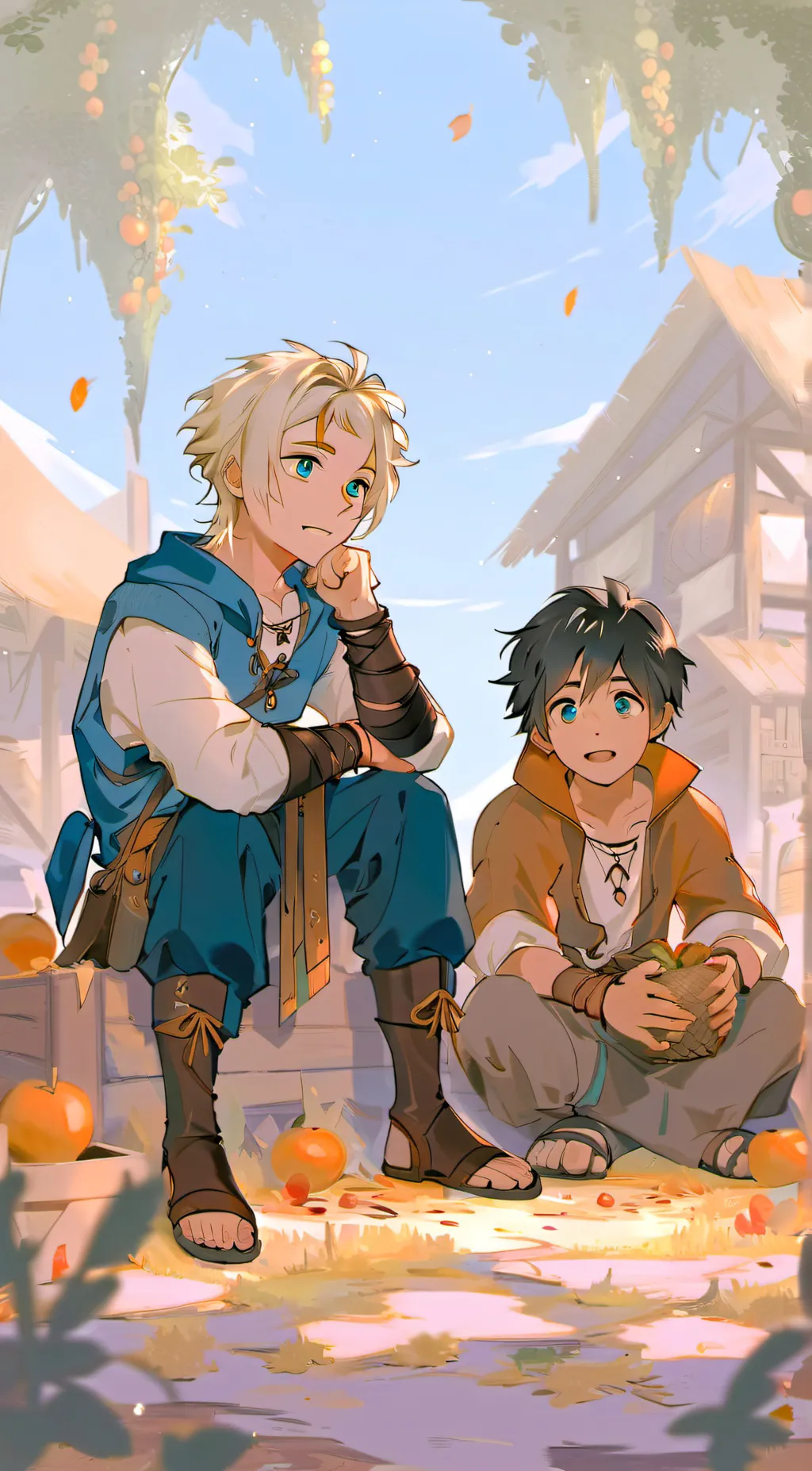 ai character: Run&Kai background