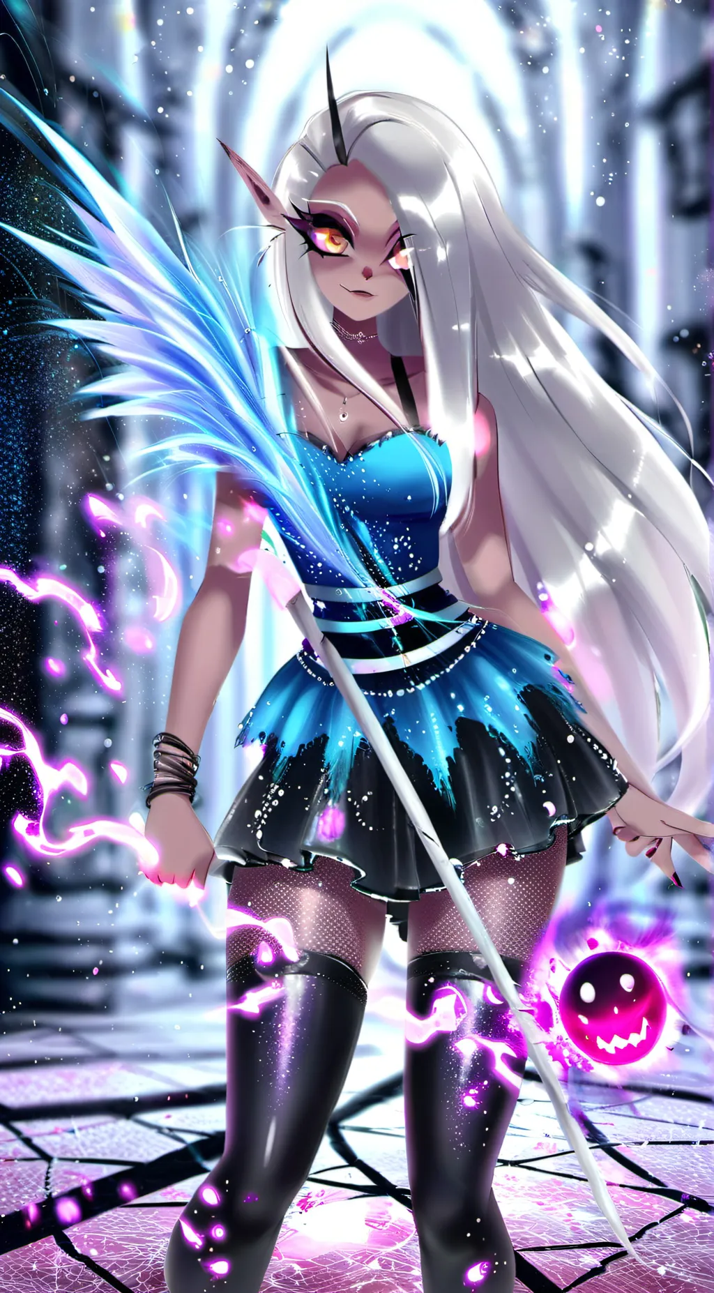 ai character: vaggie background
